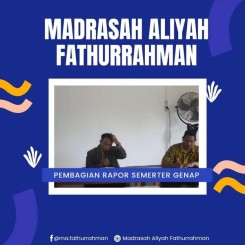 Rapor Digital Madrasah (RDM) MAS FATHUR RAHMAN